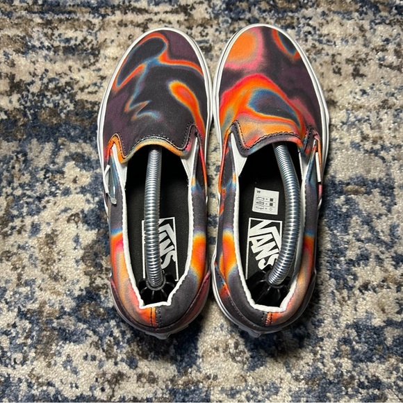 Vans Authentic Dark Aura Slip-On Sneakers Size 6.5 - Picture 6 of 10